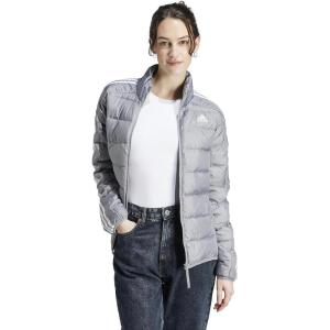 adidas Essentials 3-Stripes Light Down Jacket(Grey)