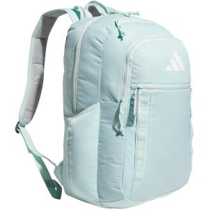adidas Excel Backpack + Insulated Lunch Bag, Black/White + Black/White, OSFA(7.0/Halo Mint Green/White)