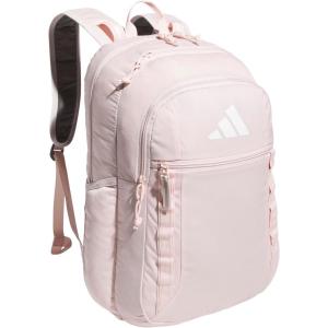 adidas Excel Backpack + Insulated Lunch Bag, Black/White + Black/White, OSFA(7.0/Sandy Pink/White)