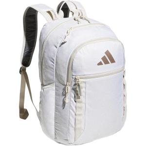 adidas Excel Backpack + Insulated Lunch Bag, Black/White + Black/White, OSFA(7.0/Twill Alumina/Trace Brown)