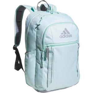 adidas Excel Backpack + Insulated Lunch Bag, Black/White + Black/White, OSFA(7.0/Twill Semi Flash Aqua/Grey/Semi Flash Aqua Blue)