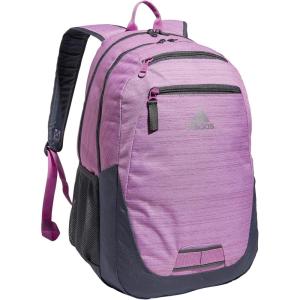 adidas Foundation Backpack + Excel Insulated Lunch Bag, Splatter Blue + SplatterBlack/Scarlet, OSFA(Two Tone Bliss Lilac-semi Pulse Lilac/Onix Grey/Silver Metallic)