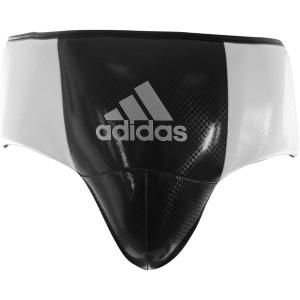 adidas Hybrid Pro Men’s Boxing Groin Guard – Boxing Groin Protector(BLACK/WHITE)