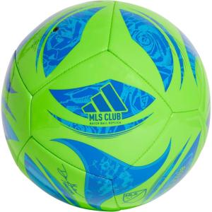 adidas MLS Soccer Ball(Green/Glory Blue/Solar Blue)