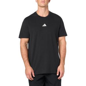 adidas Men’s Designed for Training Workout T-Shirt(Black)