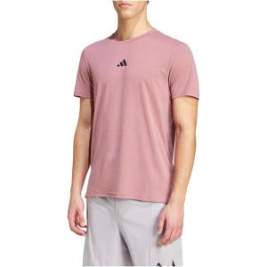 adidas Men’s Designed for Training Workout T-Shirt(Preloved Crimson Mel.)