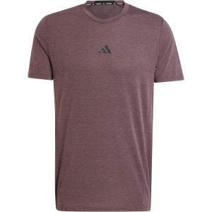 adidas Men’s Designed for Training Workout T-Shirt(Shadow Brown)