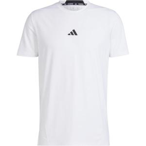 adidas Men’s Designed for Training Workout T-Shirt(White)