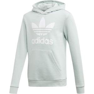 adidas Originals Kids’ Trefoil Hoodie(Vapour Green/White)