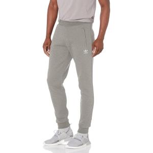 adidas Originals Men’s Adicolor Essentials Trefoil Joggers(Medium Grey Heather)