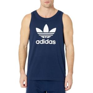 adidas Originals Men’s Adicolor Trefoil Tank Top(Night Indigo)