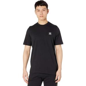 adidas Originals Men’s Loungewear Adicolor Essentials Trefoil Tee(Black)