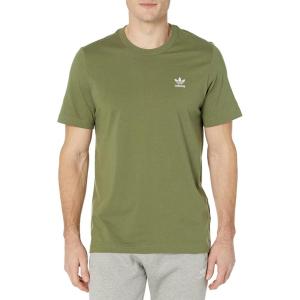 adidas Originals Men’s Loungewear Adicolor Essentials Trefoil Tee(Focus Olive)