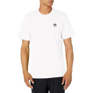 adidas Originals Men’s Loungewear Adicolor Essentials Trefoil Tee(White/Black)