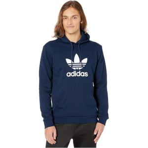 adidas Originals Men’s Trefoil Warm-up Hoodie(Collegiate Navy/White)