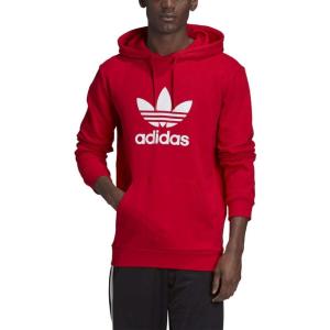 adidas Originals Men’s Trefoil Warm-up Hoodie(Scarlet)