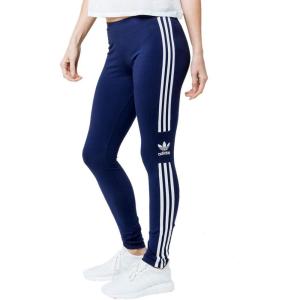 adidas Originals Women’s Loungewear Trefoil Tights(Dark Blue)