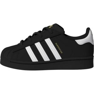 adidas Performance Superstar 2 CF I Basketball Fashion Sneaker(Core Black/White/Core Black)