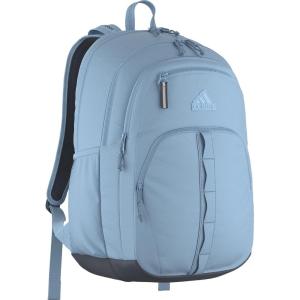adidas Prime Backpack for Work, Travel Bag for Women and Men with Padded Compartment for Laptop, Black/White/2, One Size(Clear Sky Blue/Onix Grey/2)