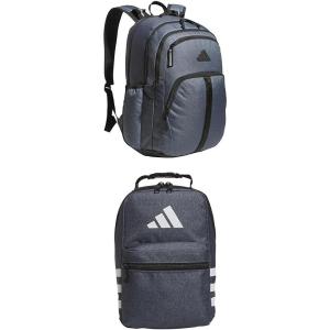 adidas Prime Backpack for Work, Travel Bag for Women and Men with Padded Compartment for Laptop, Black/White/2, One Size(Onix Grey/Black + Onix Grey/Black)