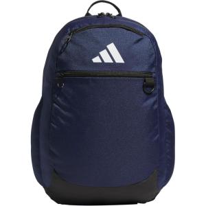 adidas Striker Team Sports Backpack for Soccer and More, Workout Bag for Men and Women, Black/3.0 (36L), One Size(Navy Blue/3.0 (36l))