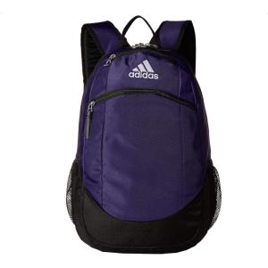 adidas Striker Team Sports Backpack for Soccer and More, Workout Bag for Men and Women, Black/3.0 (36L), One Size(Team Collegiate Purple/Black/White)
