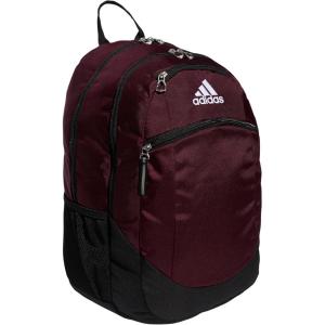 adidas Striker Team Sports Backpack for Soccer and More, Workout Bag for Men and Women, Black/3.0 (36L), One Size(Team Maroon/Black/White)