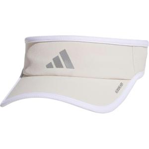 adidas Superlite, Sun Visor Hat for Women, Sport Performance, Outdoor Activities(Alumina Beige/Silver Metallic/White/3.0)