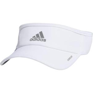 adidas Superlite, Sun Visor Hat for Women, Sport Performance, Outdoor Activities(White/Silver Reflective/2.0)