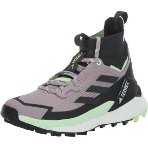 adidas Terrex Free Hiker 2.0 Hiking Shoes(Preloved Fig/Carbon/Green Spark)