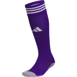adidas Unisex Copa Zone Soccer Socks for Men and Women, Over The Calf(Collegiate Purple/White)