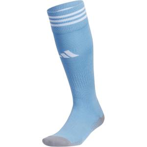adidas Unisex Copa Zone Soccer Socks for Men and Women, Over The Calf(Light Blue/White)