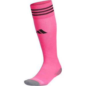 adidas Unisex Copa Zone Soccer Socks for Men and Women, Over The Calf(Ultra Pop/Black)