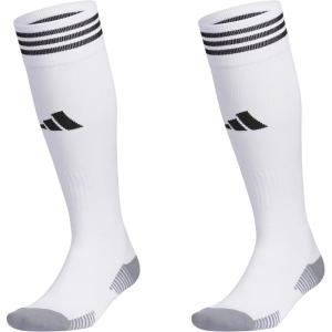 adidas Unisex Copa Zone Soccer Socks for Men and Women, Over The Calf(White/Black/Multi)