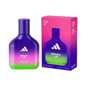 adidas Vibes Energy Drive Eau de Parfum 1.6 fl oz (Pack of 1), Notes of Fougere, Lavender, and Vanilla, Unisex Fragrance, Long Lasting, Sporty Fragrance, Travel Size(Eau de Parfum – Spark Up)