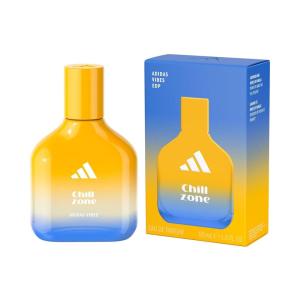 adidas Vibes Energy Drive Eau de Parfum 1.6 fl oz (Pack of 1), Notes of Fougere, Lavender, and Vanilla, Unisex Fragrance, Long Lasting, Sporty Fragrance, Travel Size(Eau de Parfum – Chill Zone)