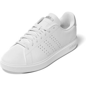 adidas Women’s Advantage 2.0 Sneaker(White/Grey/Silver Metallic)