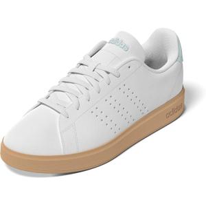 adidas Women’s Advantage 2.0 Sneaker(White/White/Halo Mint)