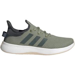 adidas Women’s Cloudfoam Pure Sportswear Sneakers(Tent Green/Legend Ivy/Wonder White)