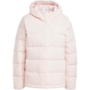 adidas Women’s Helionic Hooded Jacket(Sandy Pink)
