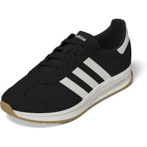 adidas Women’s Run 72 Sneaker(Black/White/White)