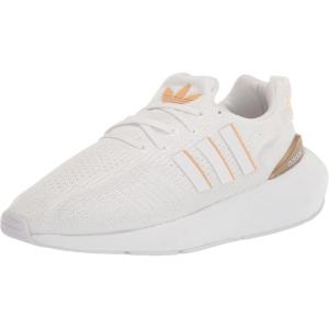 adidas Women’s Swift Run 22 Sneaker(White/Copper Metallic/Black)