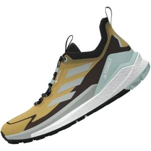 adidas Womens Terrex Free Hiker 2 Low Gtx Hiking Hiking Sneakers Shoes – Yellow(Preloved Yellow/Wonder Silver/Semi Flash Aqua)
