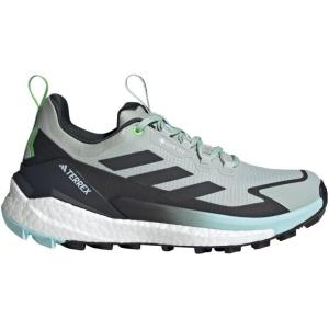 adidas Womens Terrex Free Hiker 2 Low Gtx Hiking Hiking Sneakers Shoes – Yellow(Semi Flash Aqua/Carbon/Lucid Lime)