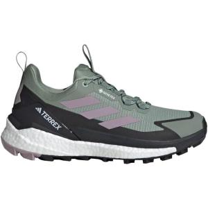 adidas Womens Terrex Free Hiker 2 Low Gtx Hiking Hiking Sneakers Shoes – Yellow(Silver Green/Preloved Fig/Carbon)