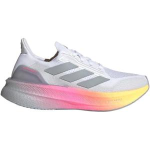 adidas Women’s Ultraboost 5X Running Sneaker(Footwear White/Halo Silver/Lucid Pink)