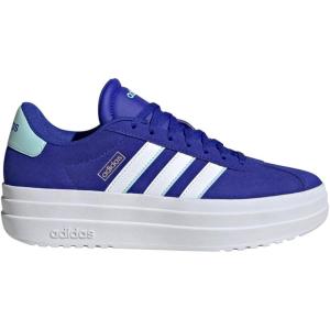 adidas Women’s Vl Court Bold Sneaker(Lucid Blue/White/Semi Flash Aqua)