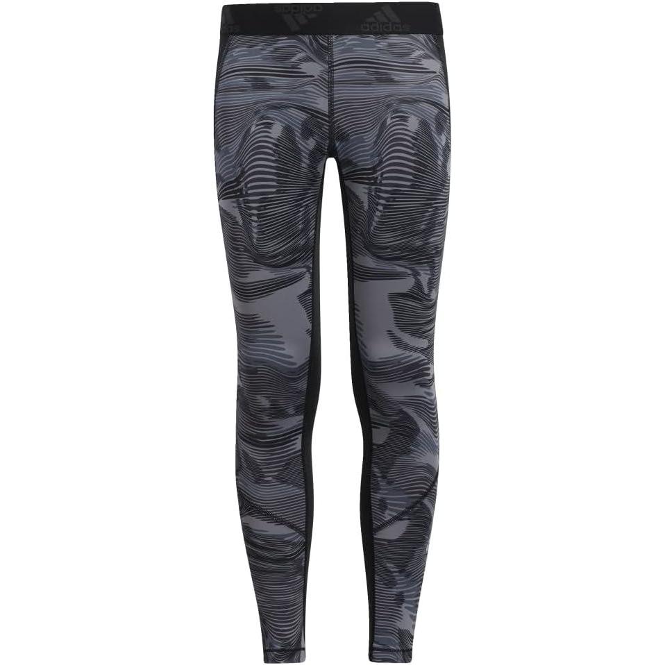 imageadidas Boys Aeroready Techfit Compression Pants TightsBlack Camouflage