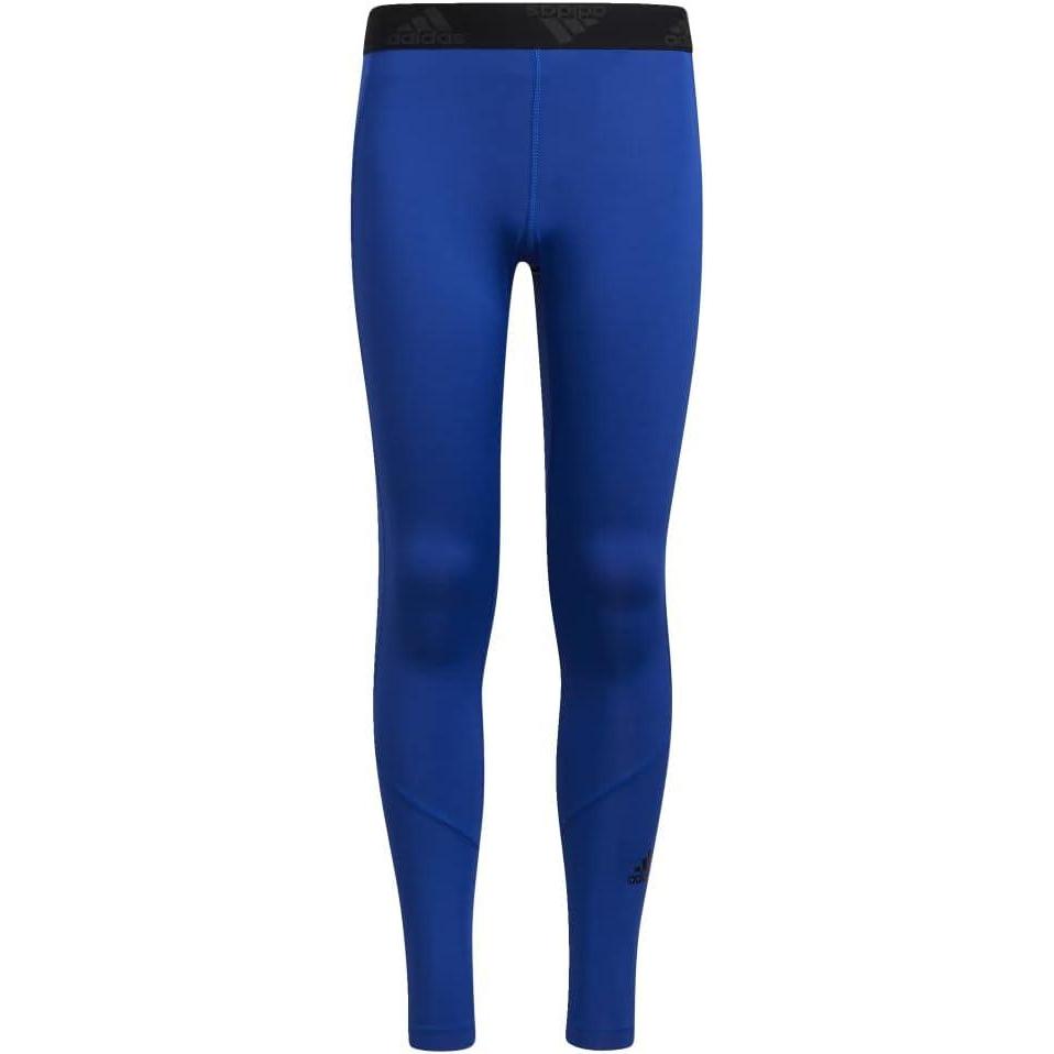 imageadidas Boys Aeroready Techfit Compression Pants TightsBright Blue