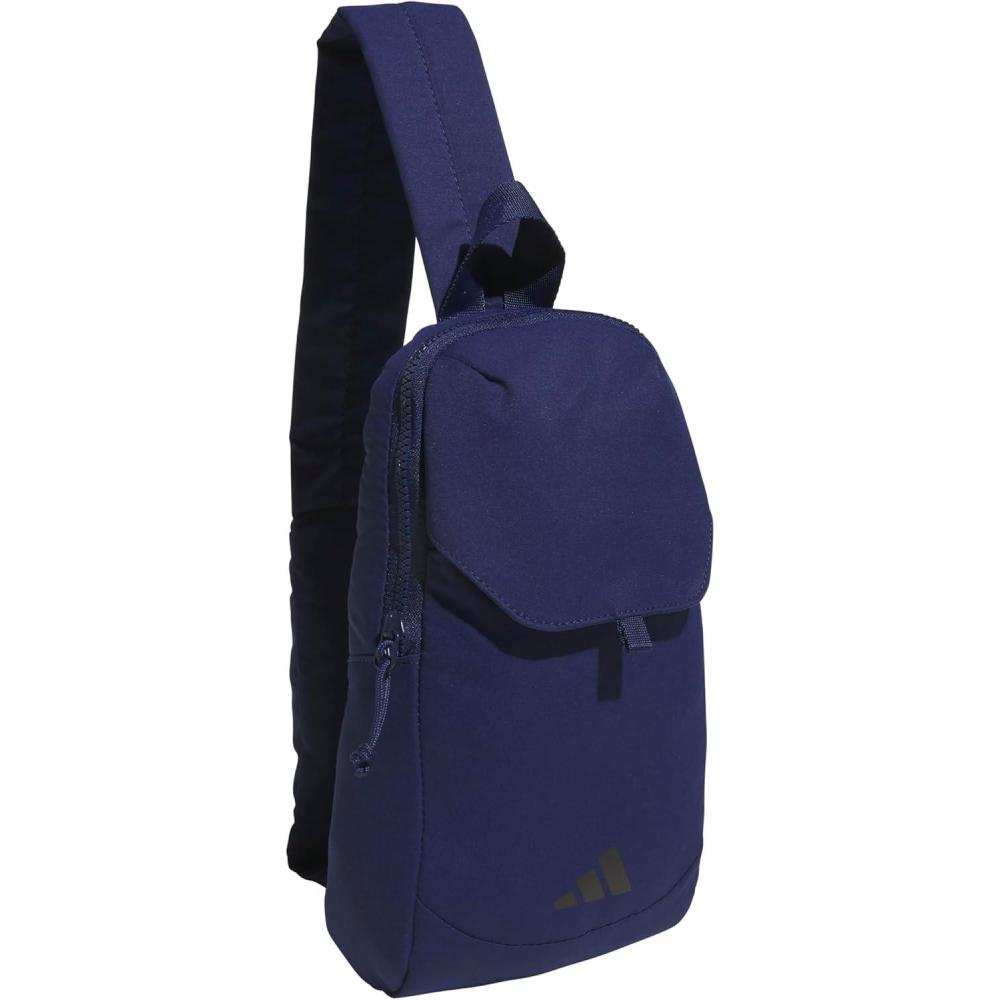 imageadidas Essentials Sling Small Crossbody Bag for Women and Men 5L Black20 One SizeDark Blue30